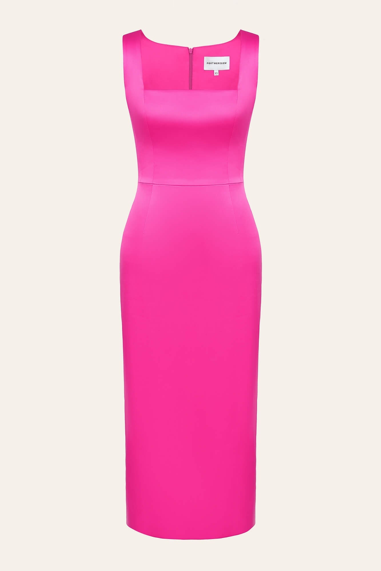 Melivya™ Square Neck Midi Dress