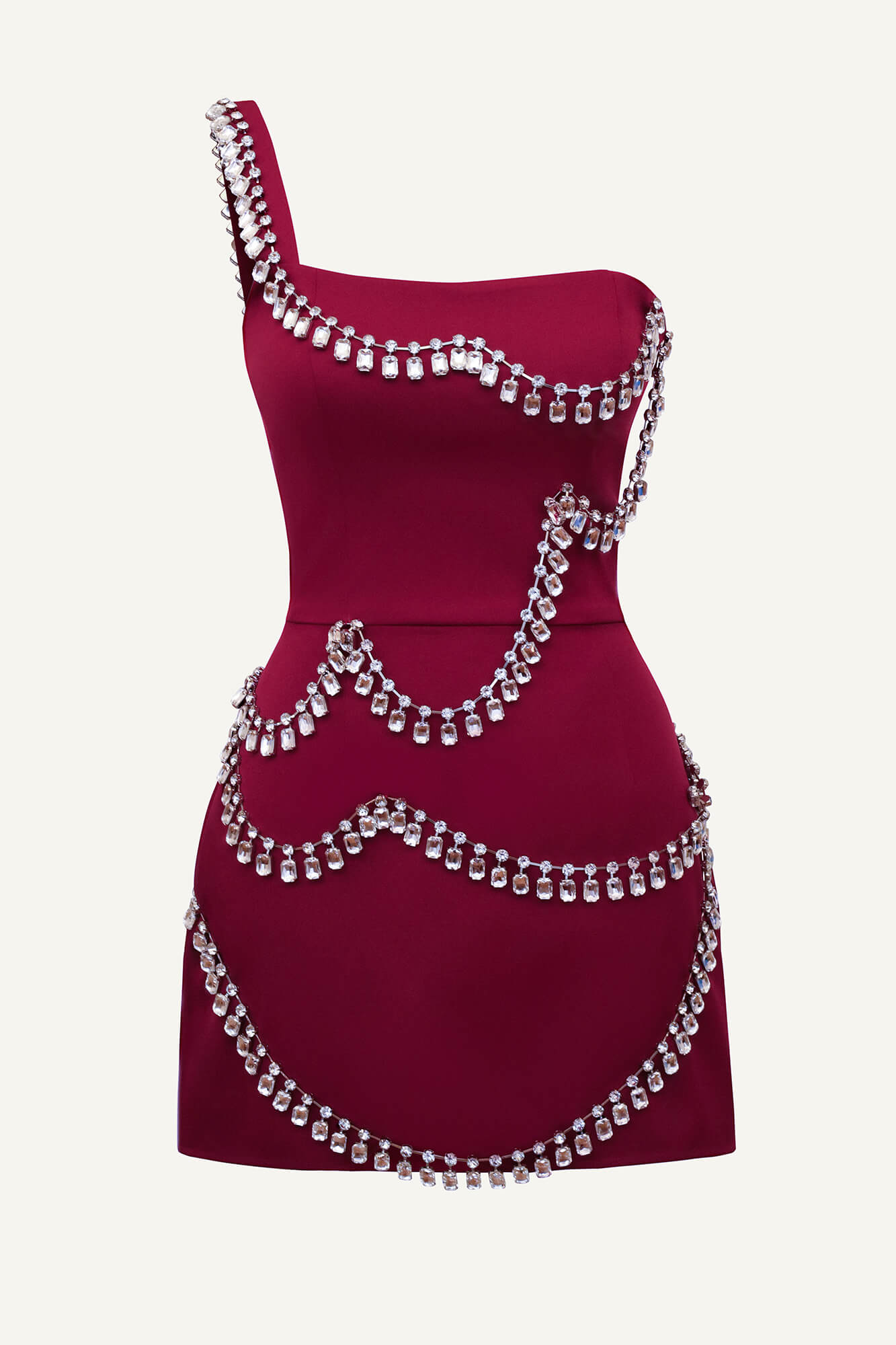 Melivya™ Gem Embellished Jumpsuit Dress