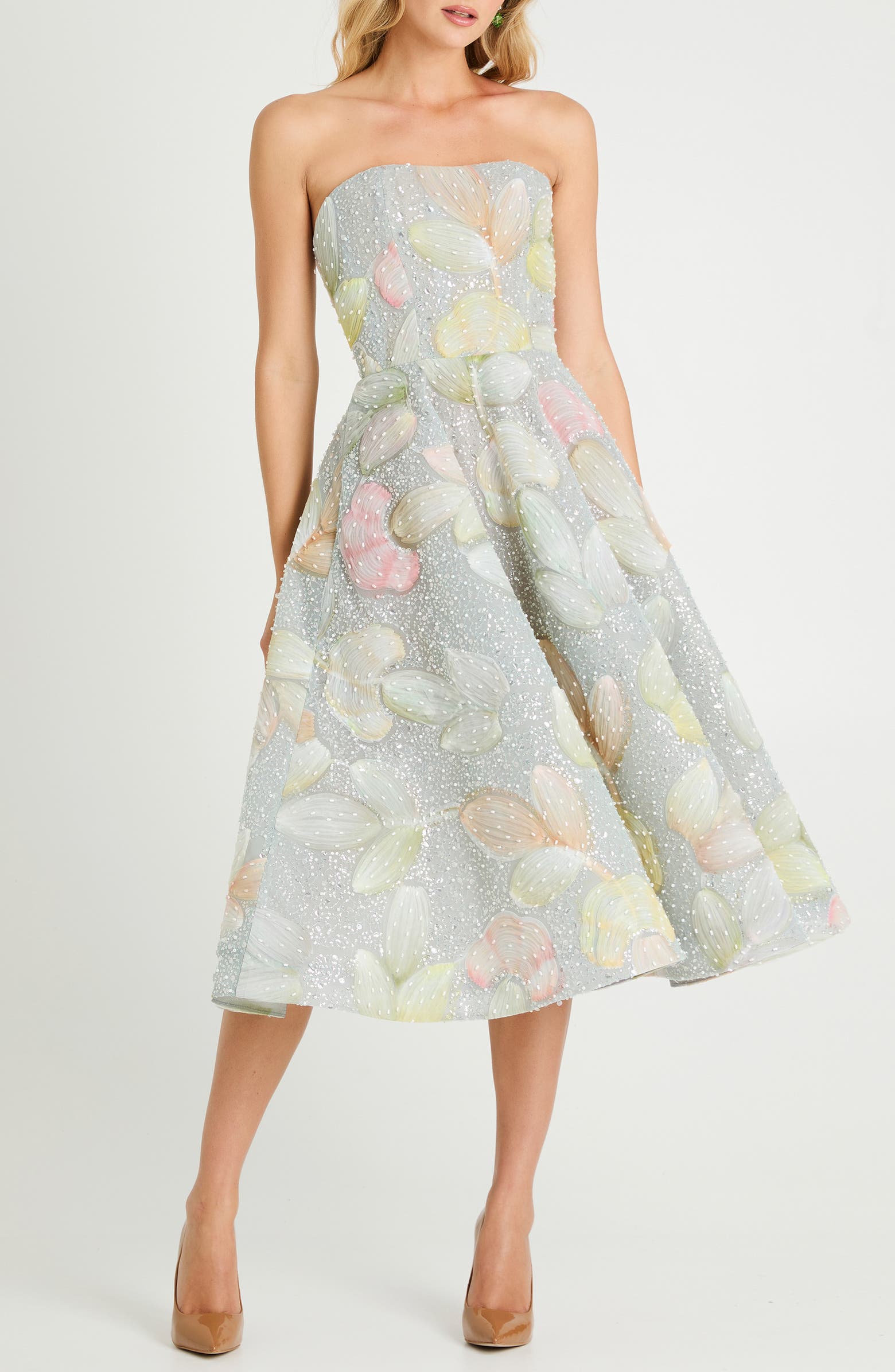 Melivya™ Sweetheart Neck Gingham Two-Piece Maxi Set