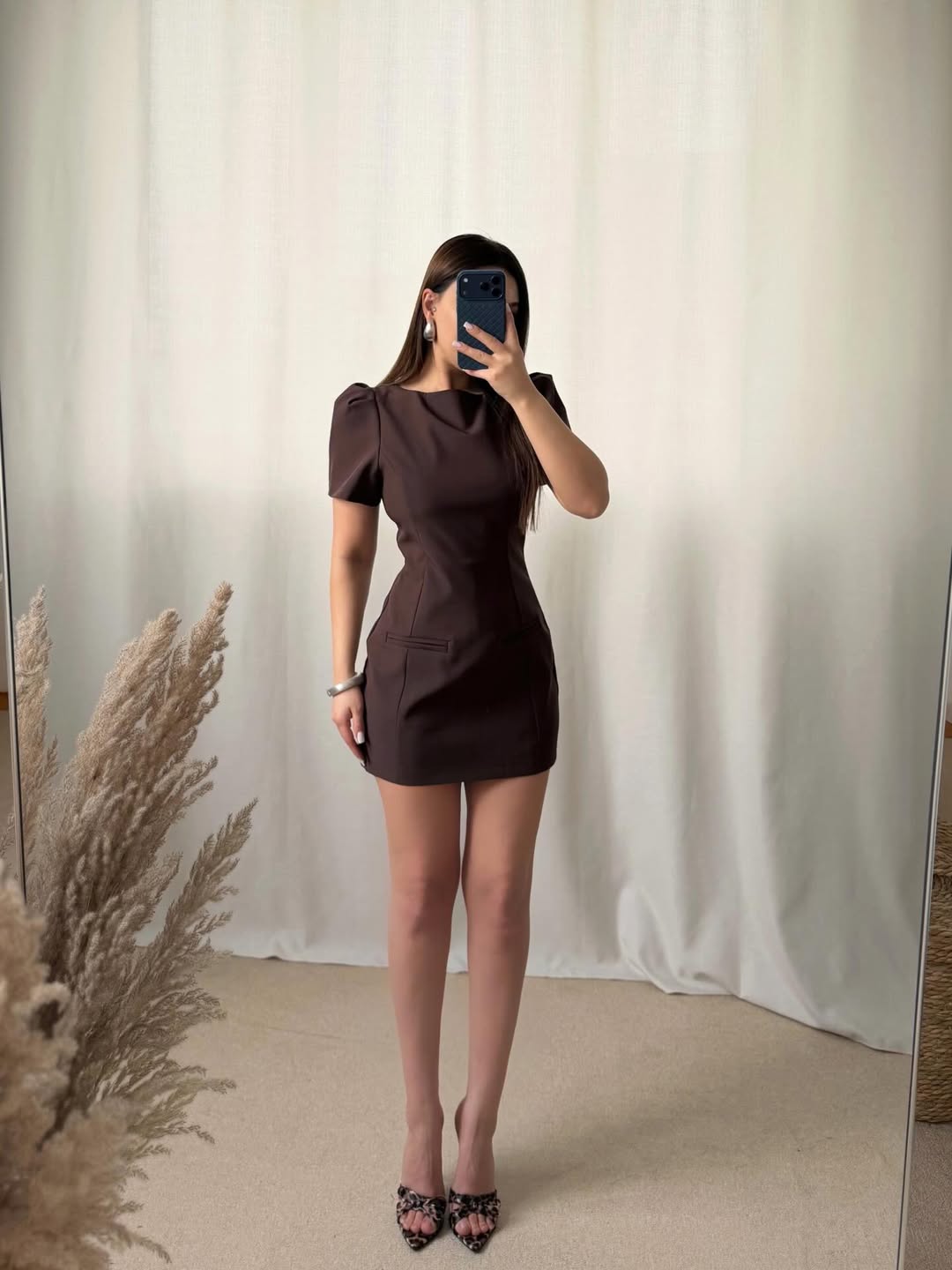 Melivya™ Black Diamanté Dress