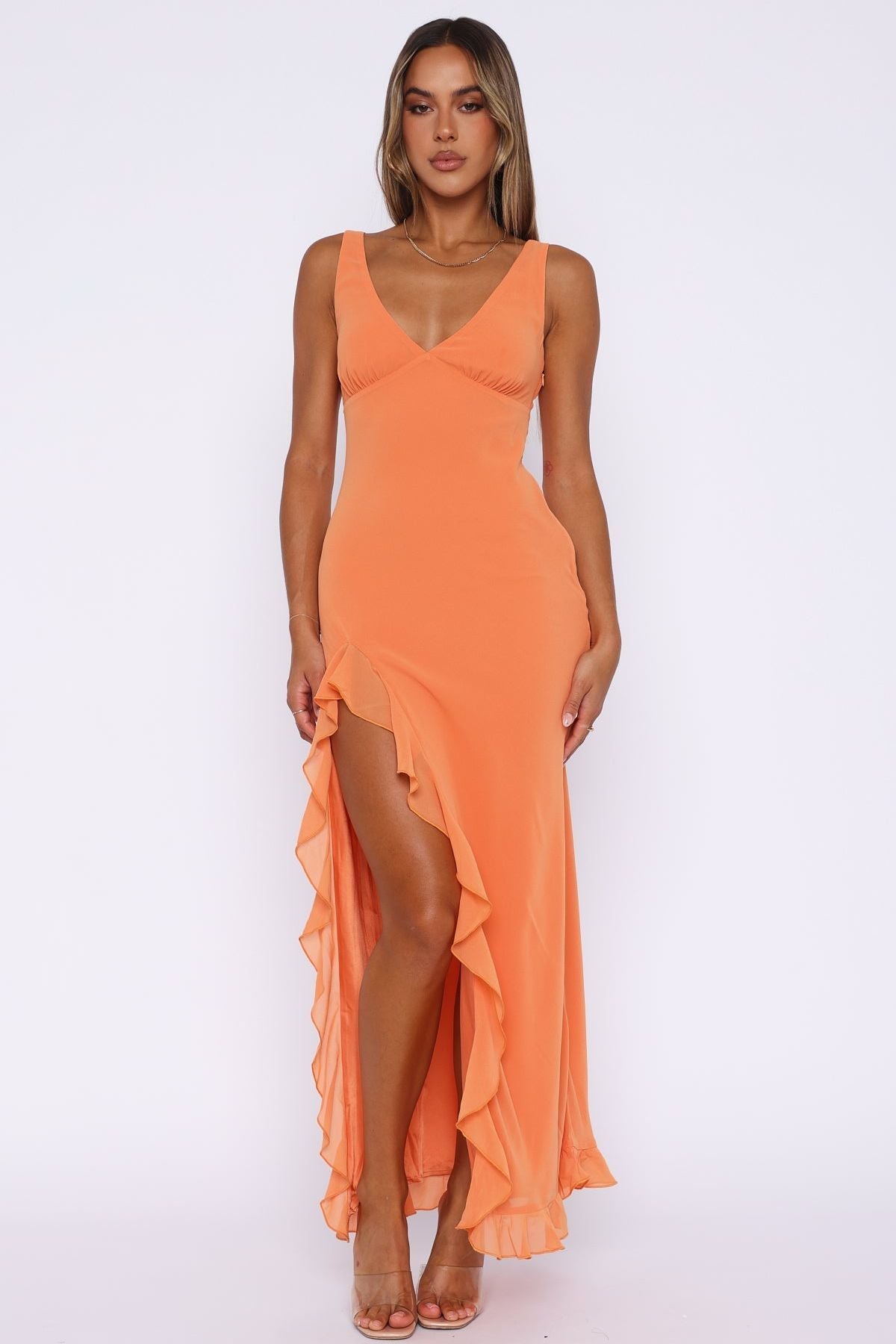 Melivya™ Abella - Ruffle Maxi Dress