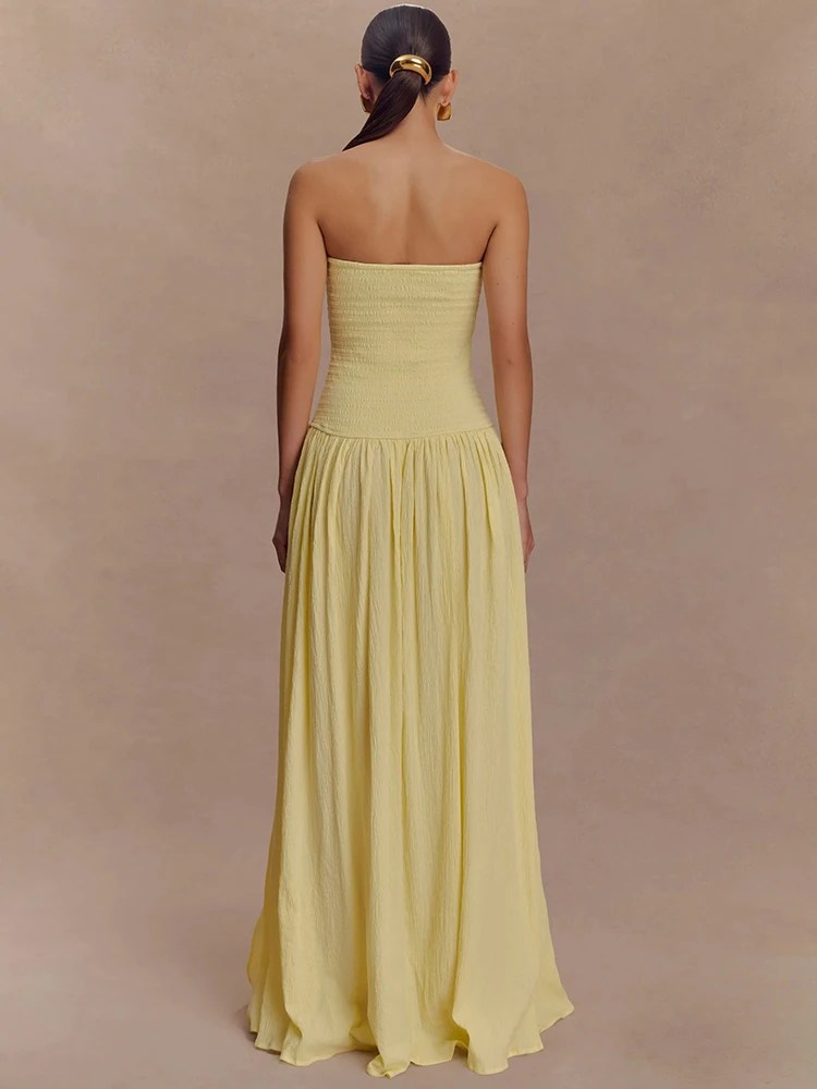 Melivya™ Off-shoulder Strapless Dress