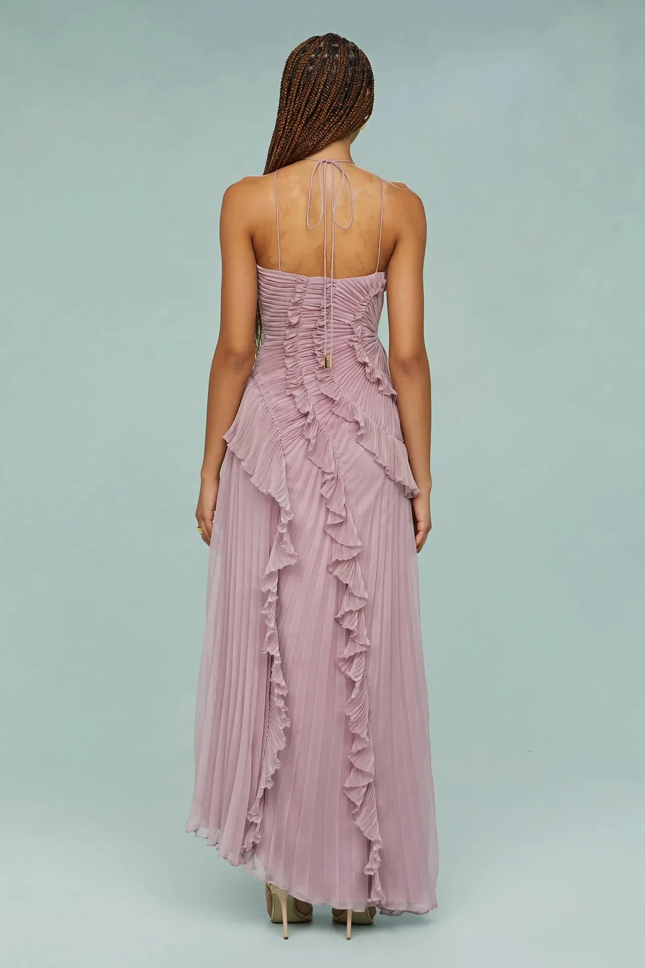 Melivya™ Plissé Maxi Dress