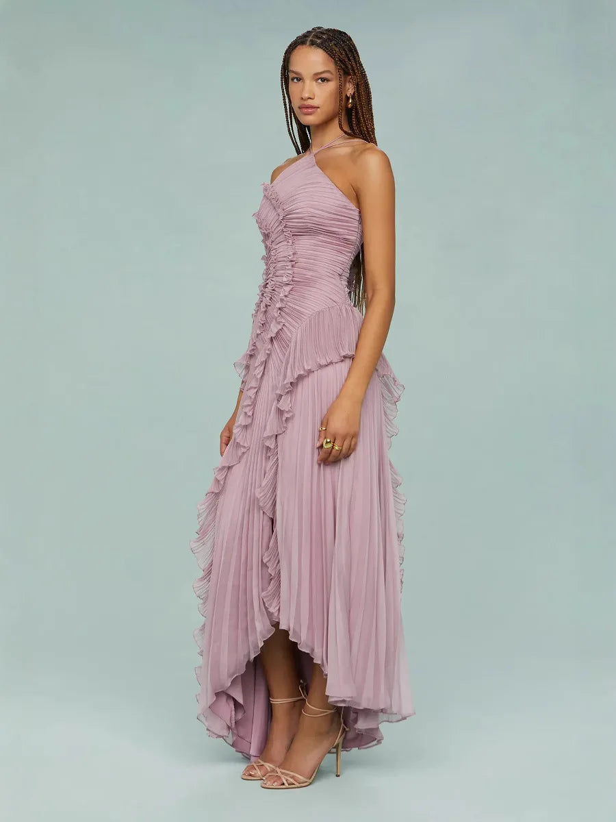 Melivya™ Plissé Maxi Dress