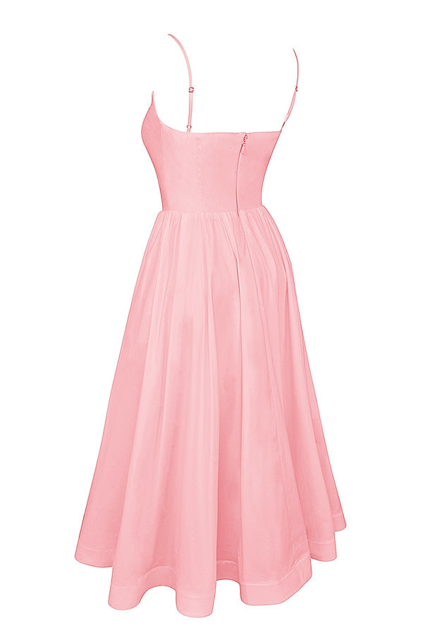 Melivya™ LOLITA ROSE PINK COTTON CORSET