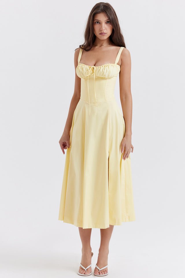 Melivya™ CARMEN BUTTERCUP BUSTIER Dress