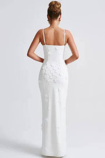 Melivya™ Mina - Appliqué Maxi Dress