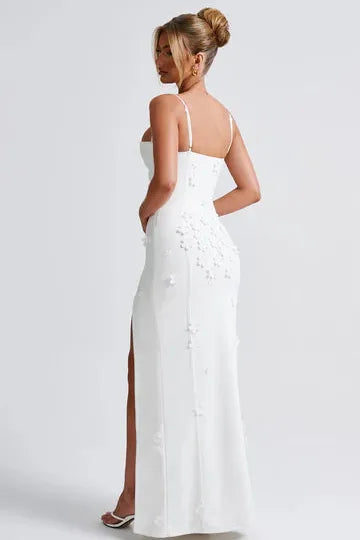 Melivya™ Mina - Appliqué Maxi Dress