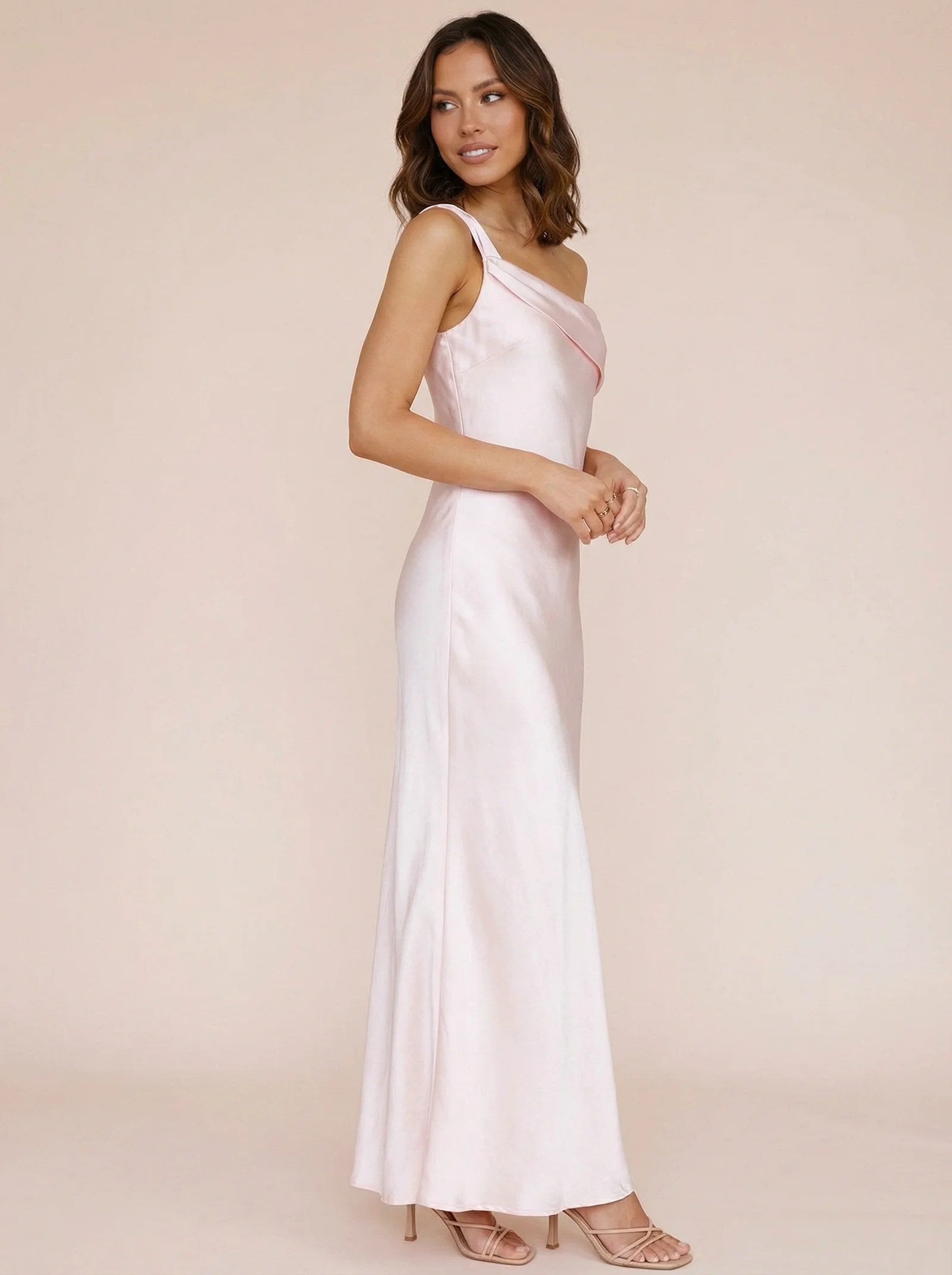 Melivya™ One Shoulder Backless Dress
