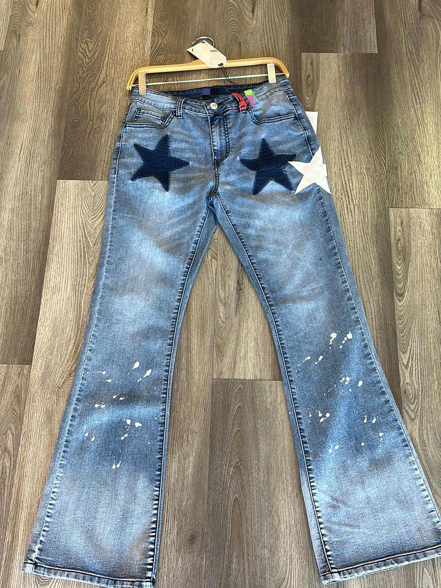 Melivya™ Starstruck Flare Jeans