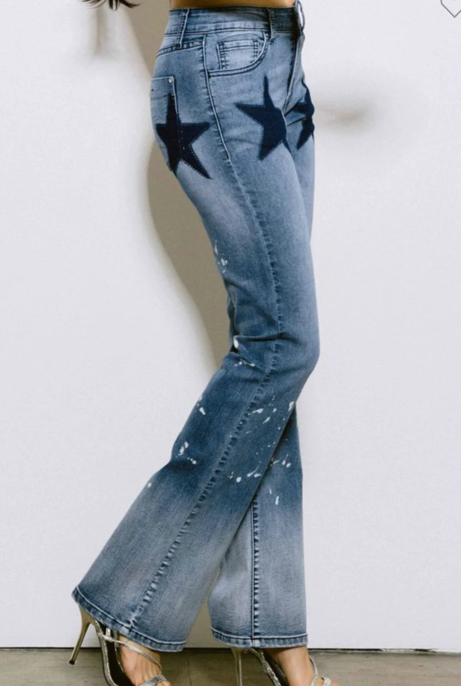Melivya™ Starstruck Flare Jeans