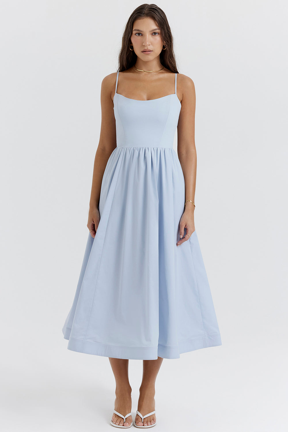Melivya™ Samara - Corset Midi Dress