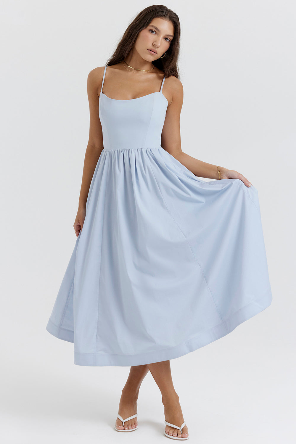 Melivya™ Samara - Corset Midi Dress