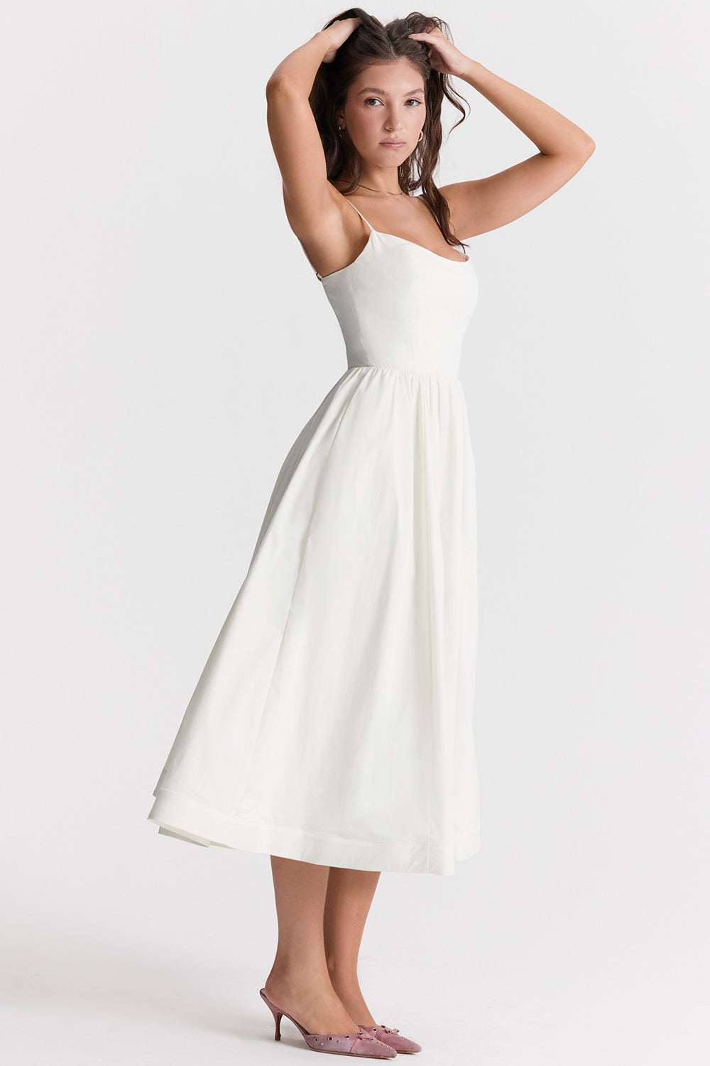 Melivya™ Samara - Corset Midi Dress