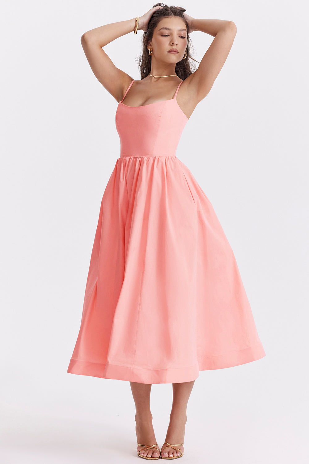 Melivya™ Samara - Corset Midi Dress
