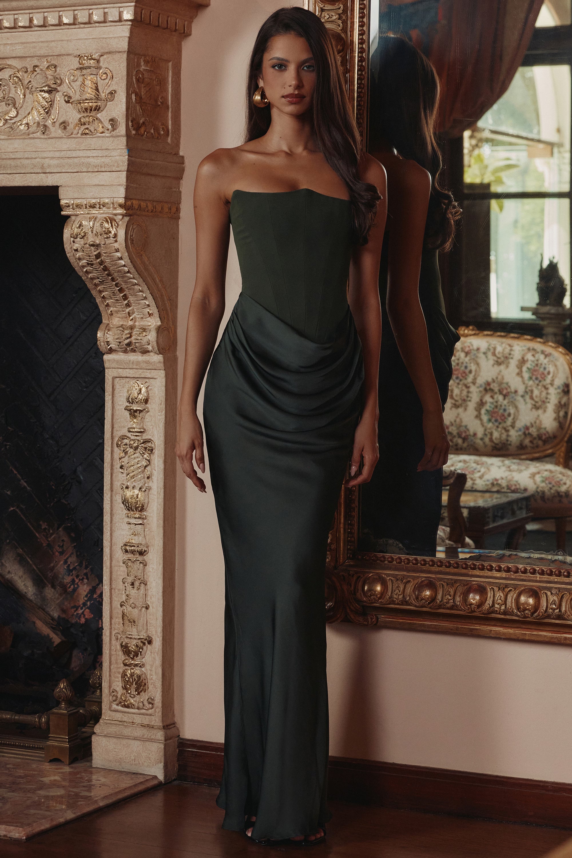 Melivya™ Emerald Silk Rhapsody