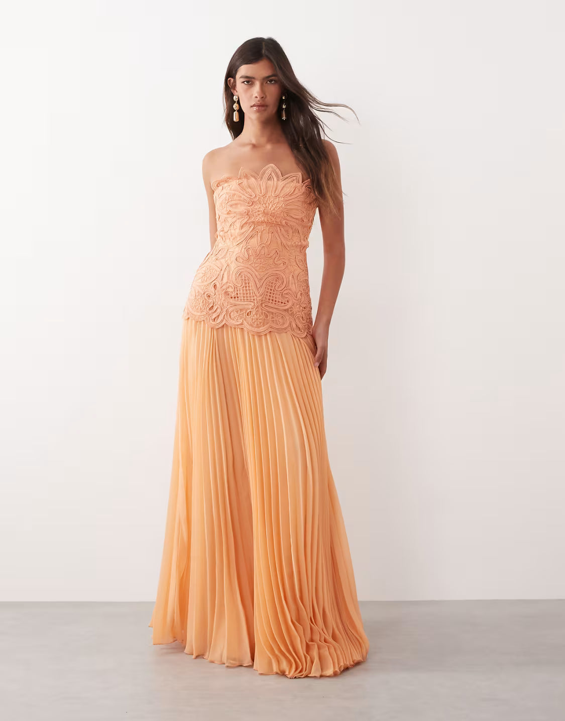 Melivya™ Bandeau Skirt Soft Peach