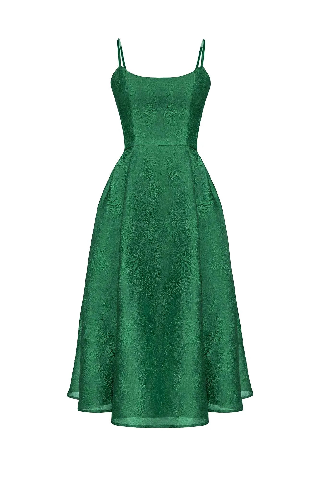 Melivya™ Jacquard Fitted Corset Bustier Dress