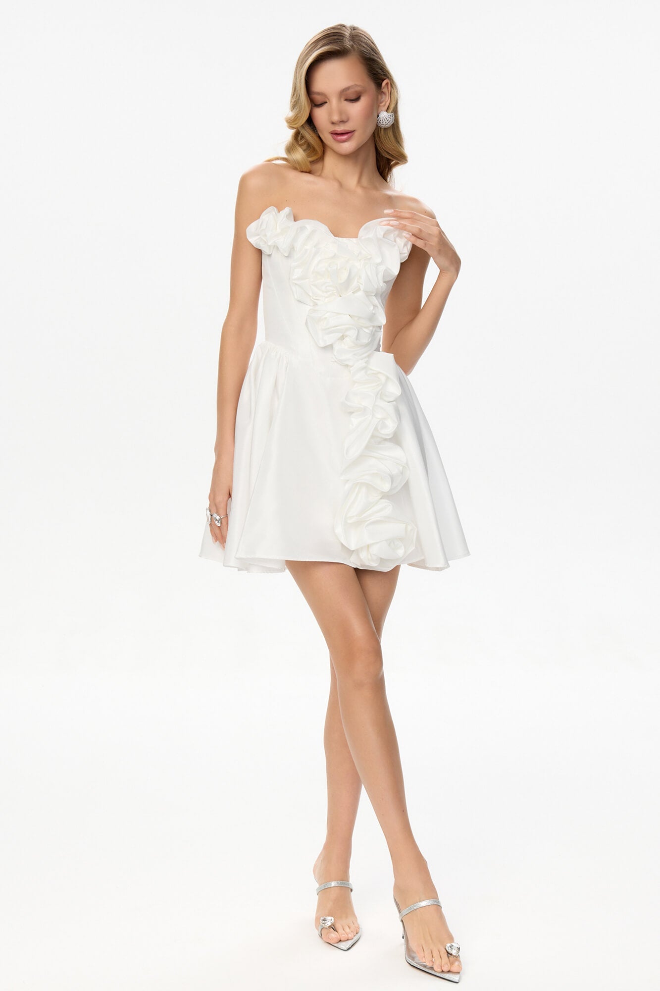 Melivya™ Mini Dress With Corset And Gathering