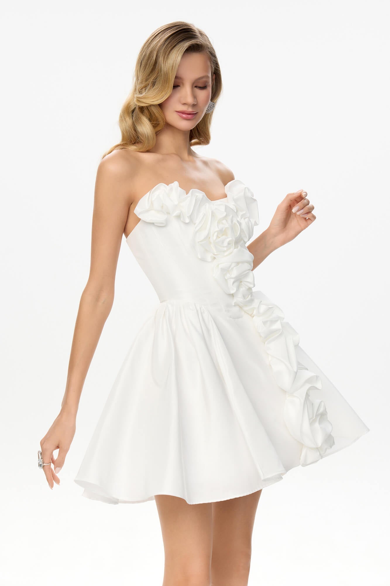 Melivya™ Mini Dress With Corset And Gathering