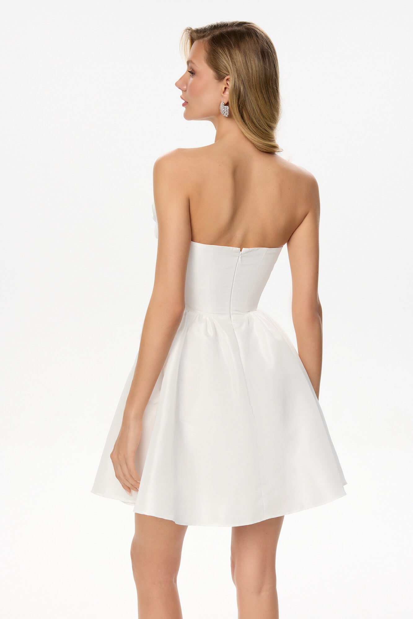 Melivya™ Mini Dress With Corset And Gathering
