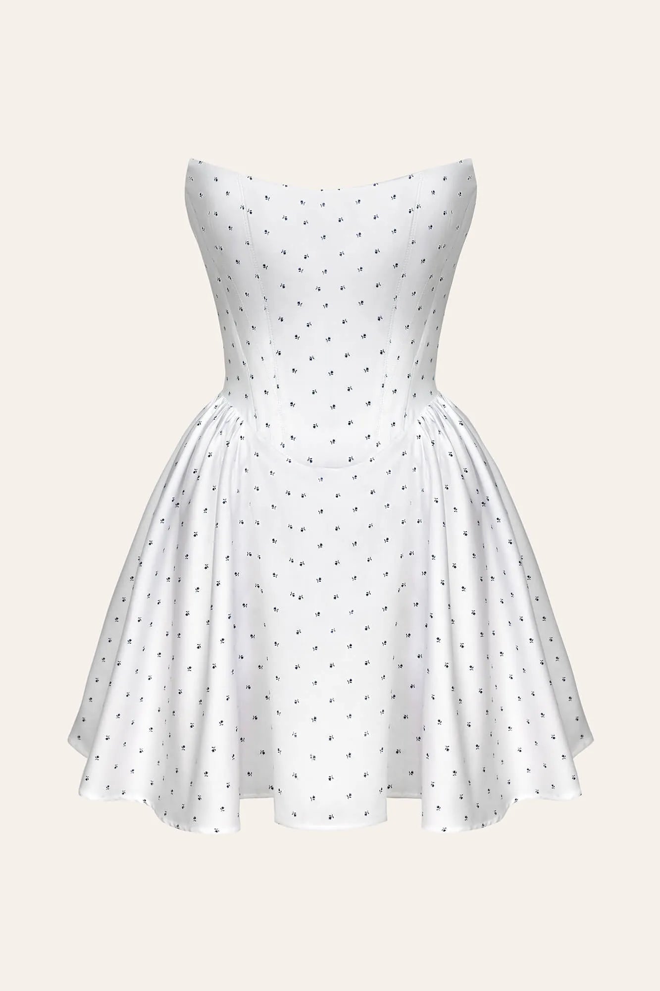 Melivya™ Tuck Corset Mini Dress