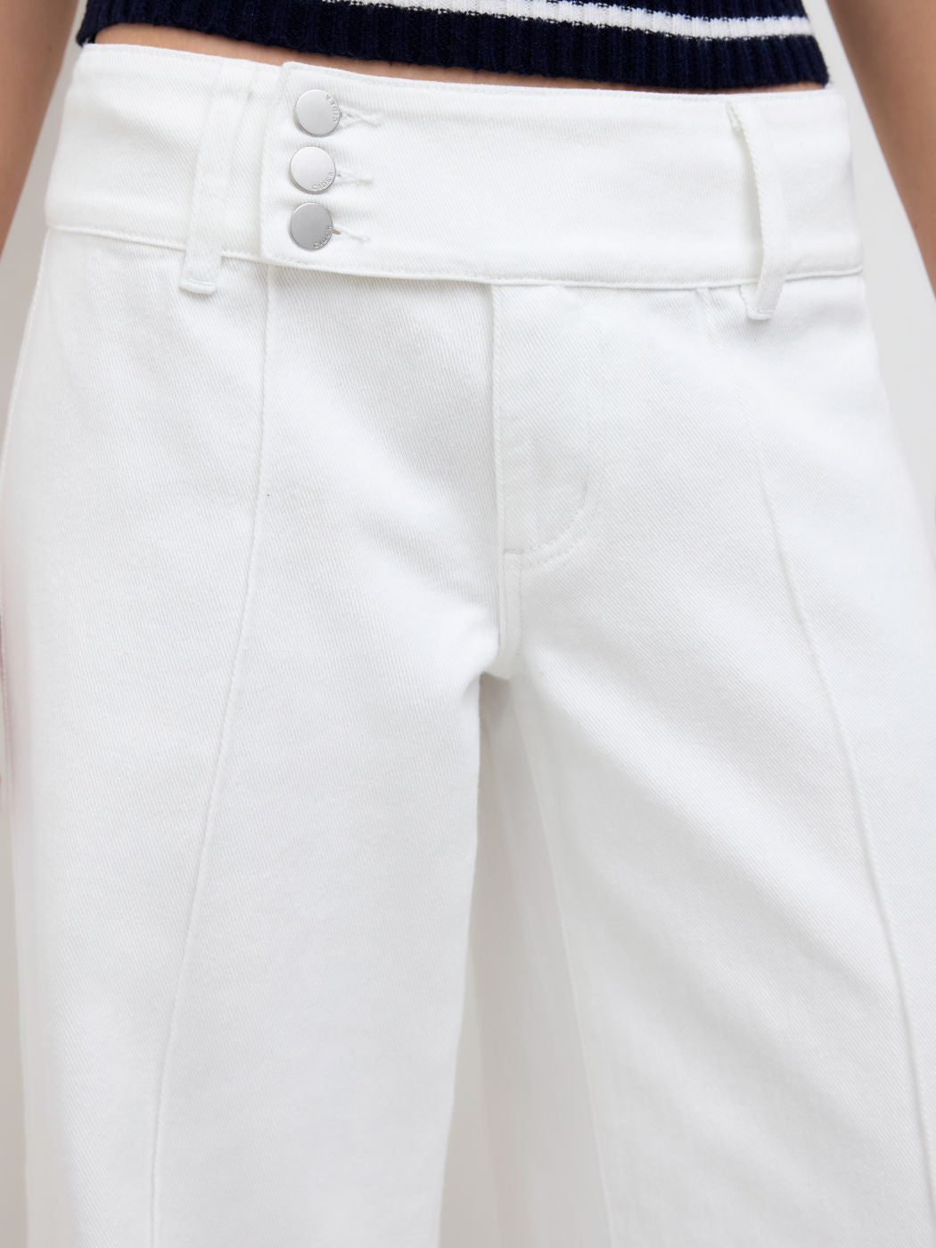 Melivya™ Pure Ease High-Waist Wide Jeans