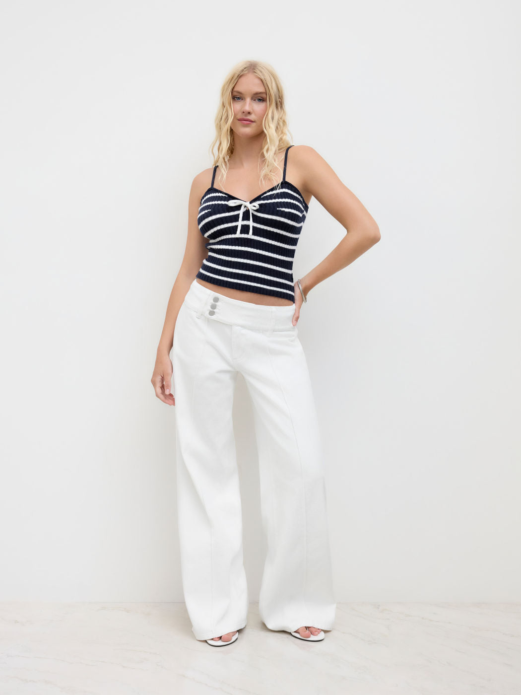 Melivya™ Pure Ease High-Waist Wide Jeans