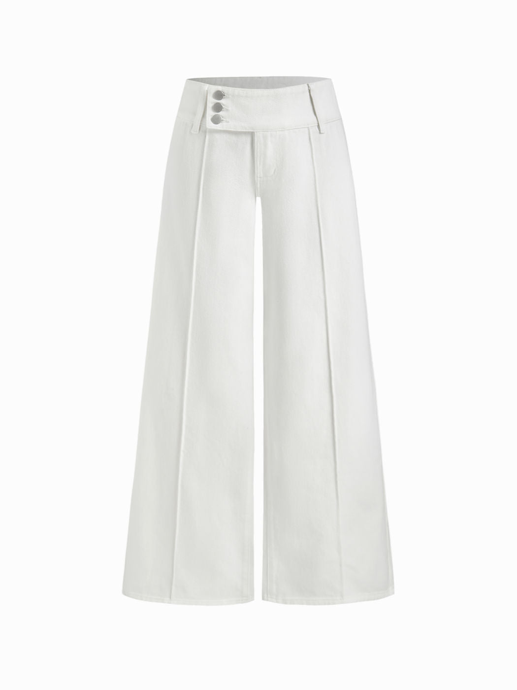 Melivya™ Pure Ease High-Waist Wide Jeans