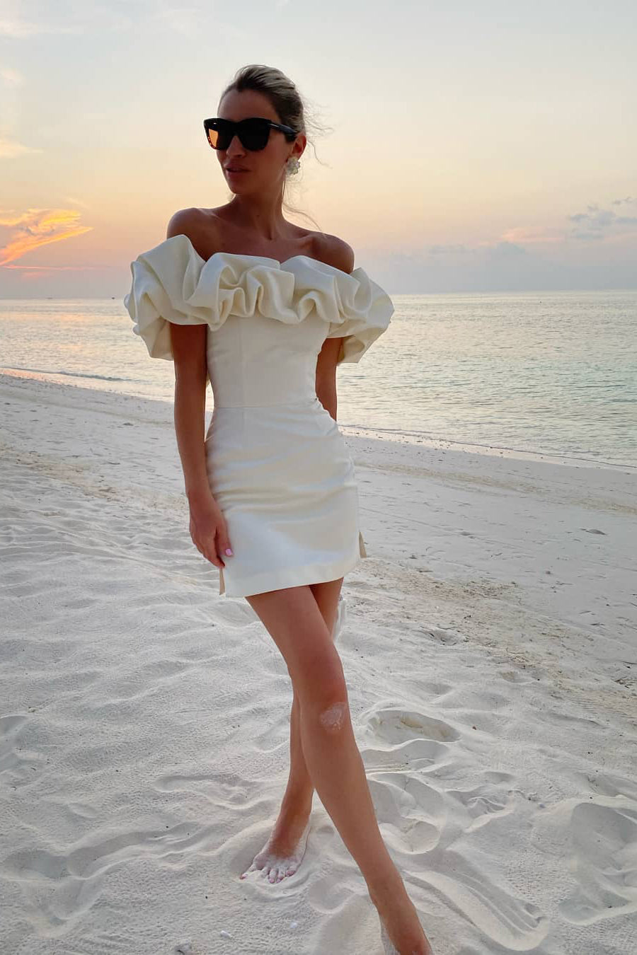 Melivya™ Meringue" Mini Dress