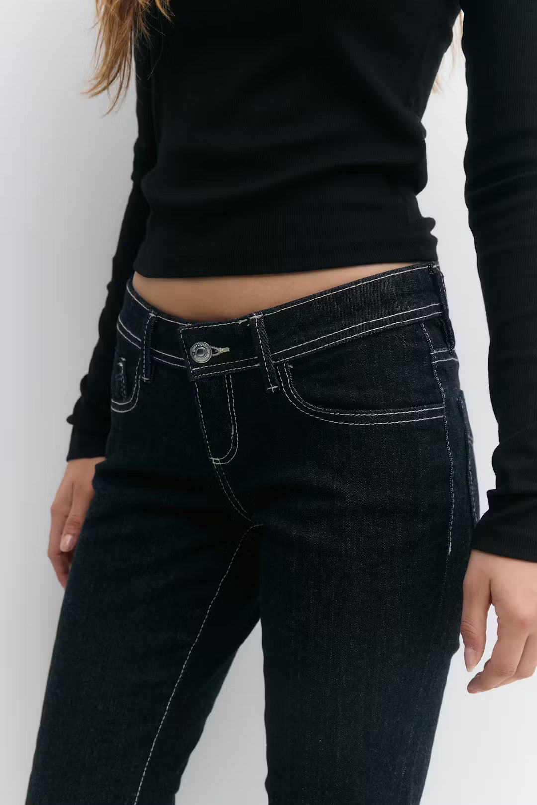 Melivya™ Midnight Curve Bootcut Jeans