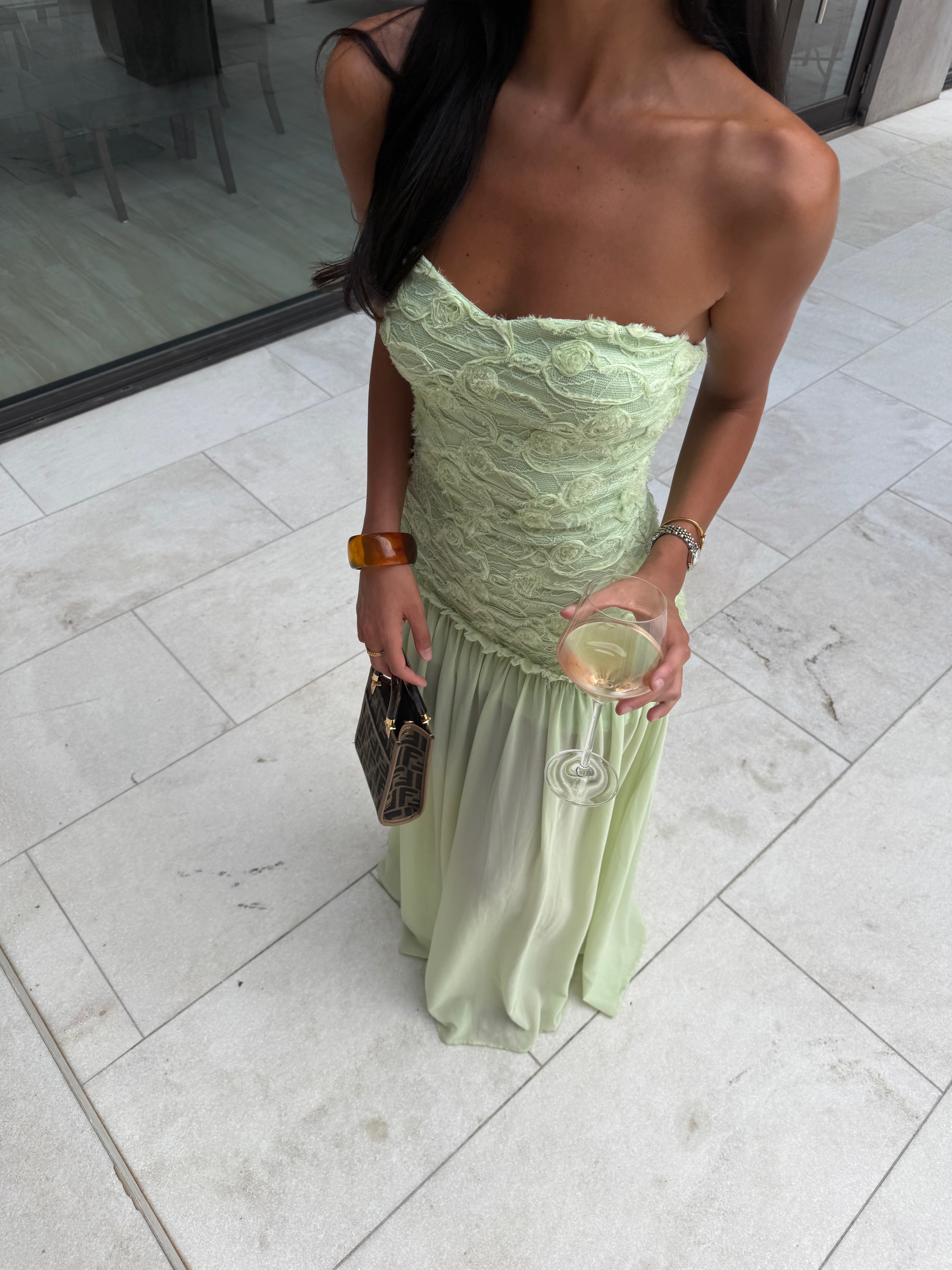 Melivya™ MINT MAXI DRESS