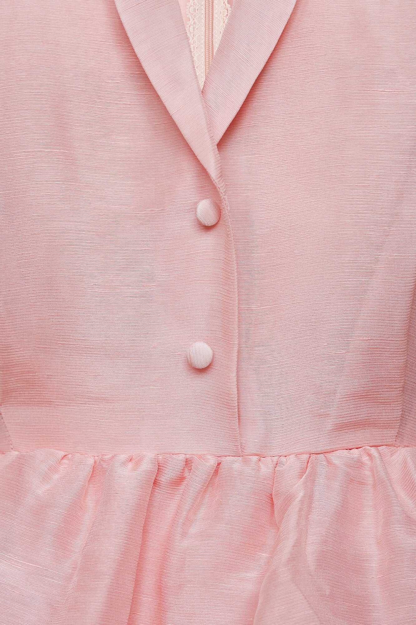Melivya™ Mini Dress with Peplum and Ruffle Sleeves