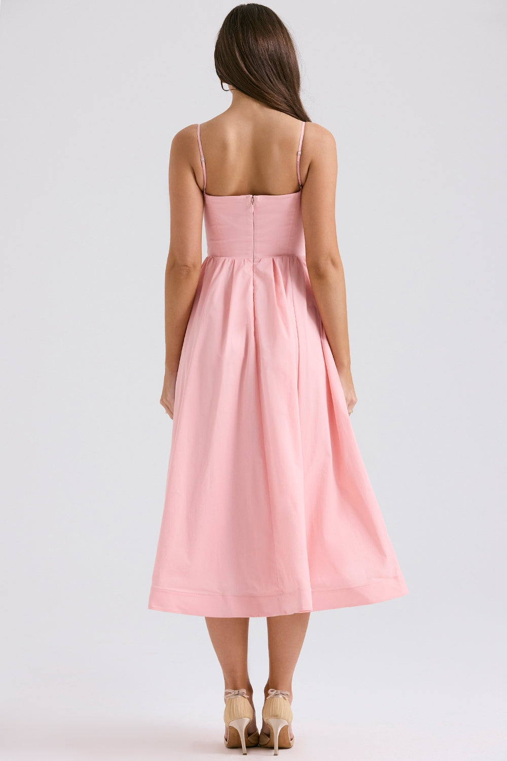 Melivya™ LOLITA ROSE PINK COTTON CORSET