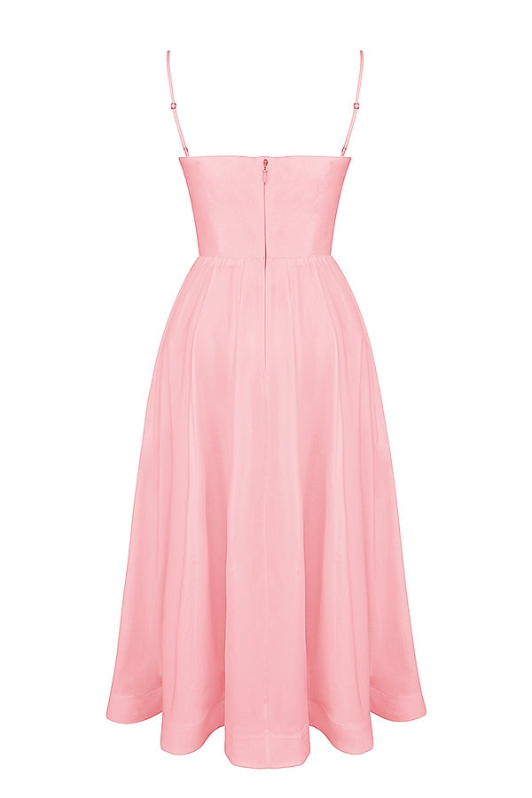 Melivya™ LOLITA ROSE PINK COTTON CORSET