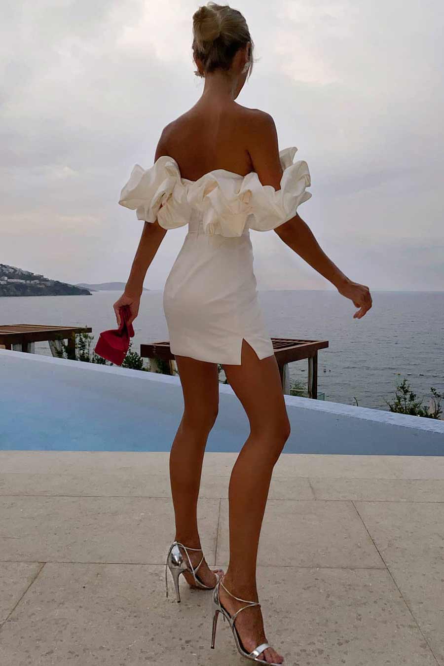 Melivya™ Meringue" Mini Dress