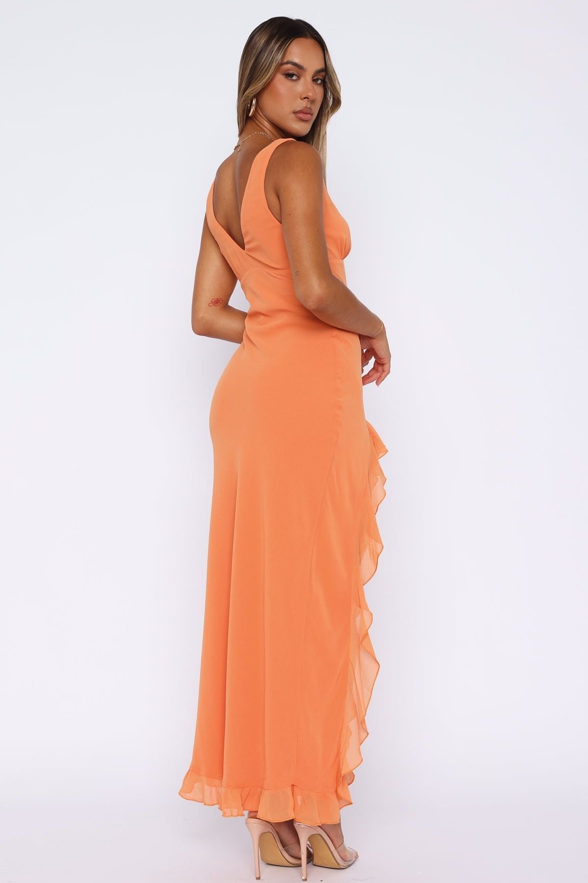 Melivya™ Abella - Ruffle Maxi Dress
