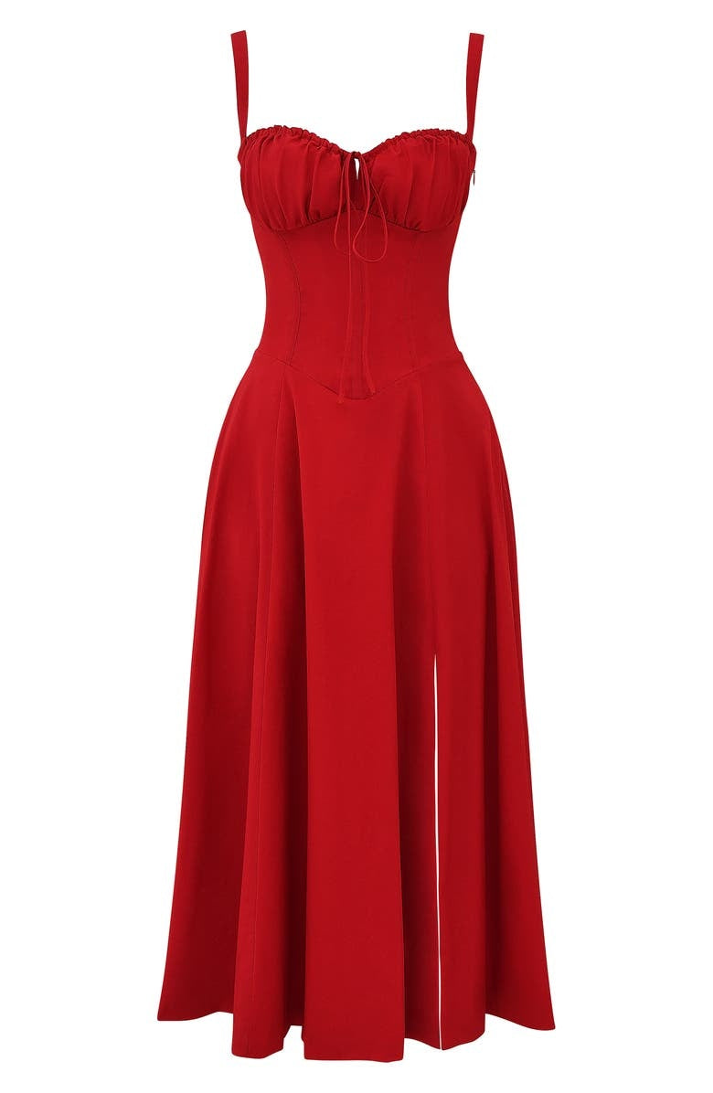 Melivya™ Kiana Corset Midi Dress