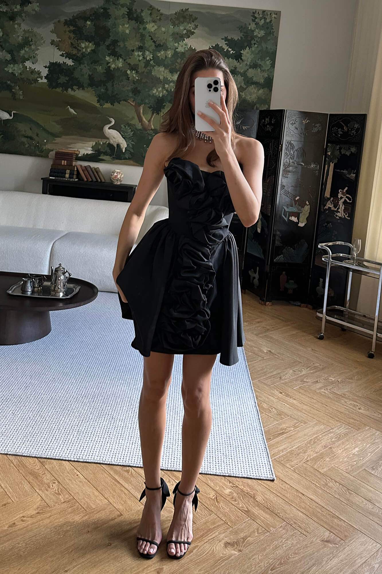 Melivya™ Mini Dress With Corset And Gathering