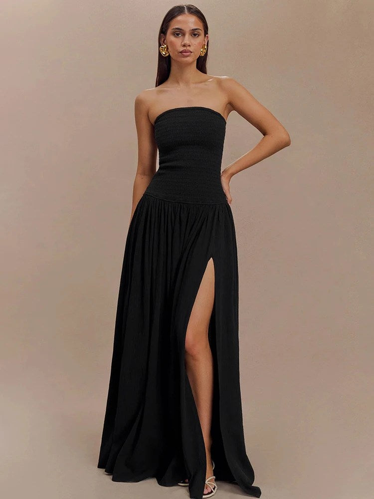 Melivya™ Off-shoulder Strapless Dress