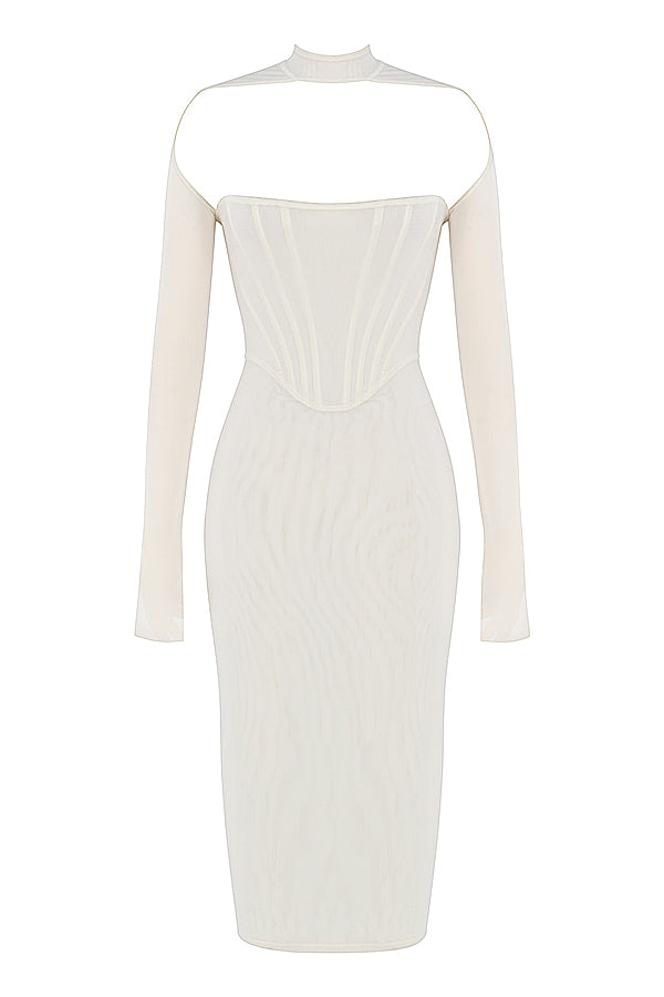 Melivya™ MILAROSE WHITE MESH CORSET - White