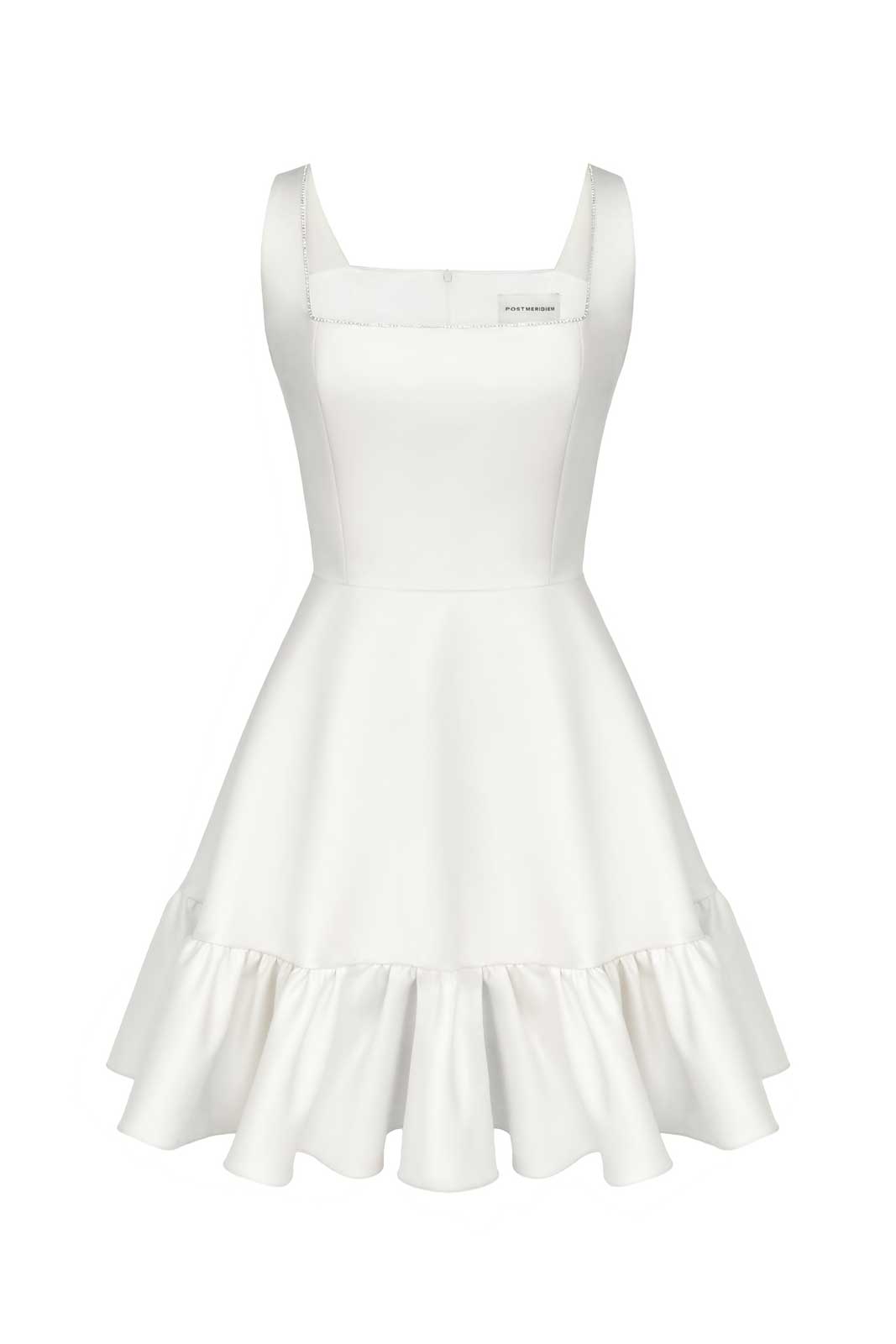 Melivya™ Bottom Flounced Strap Mini Dress