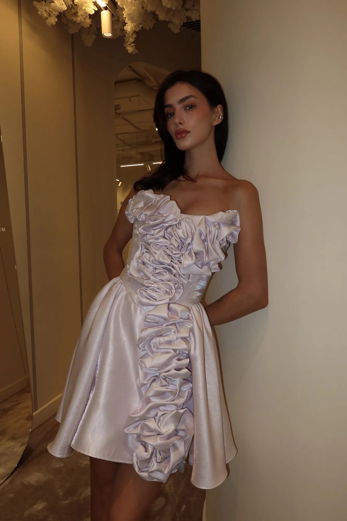 Melivya™ Mini Dress With Corset And Gathering