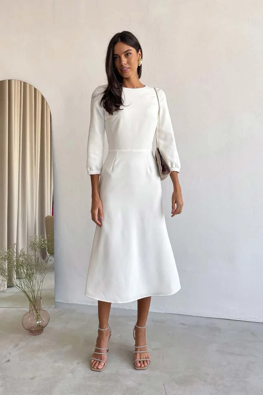 Melivya™ Viscose Fitted Dress