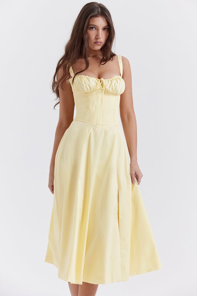 Melivya™ CARMEN BUTTERCUP  BUSTIER Dress