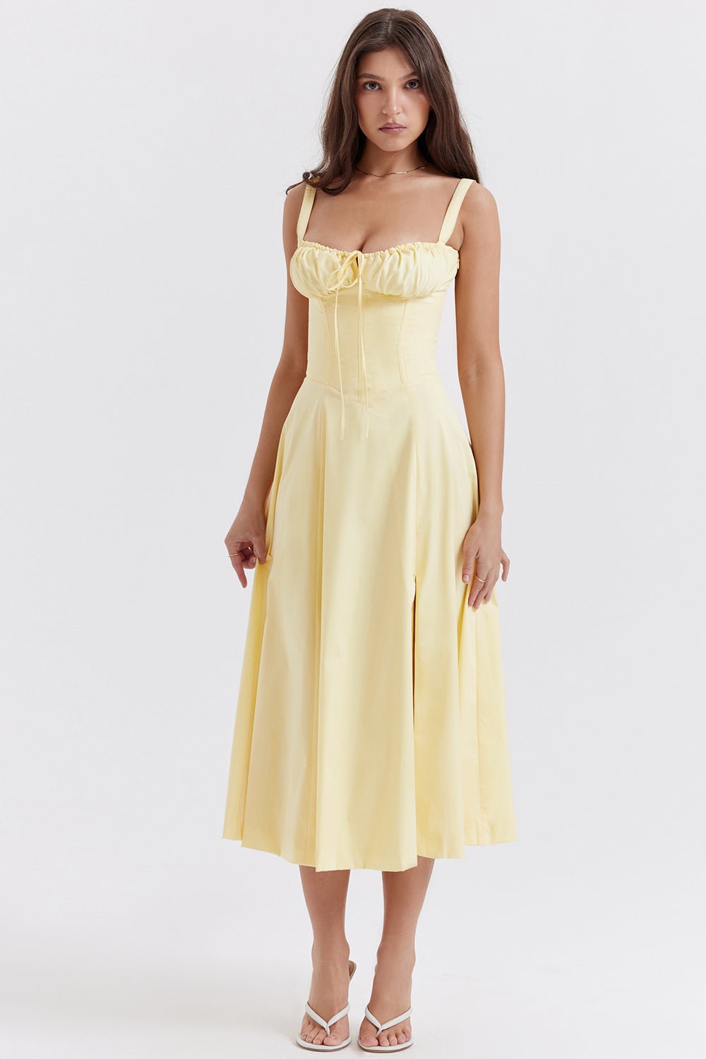 Melivya™ CARMEN BUTTERCUP  BUSTIER Dress