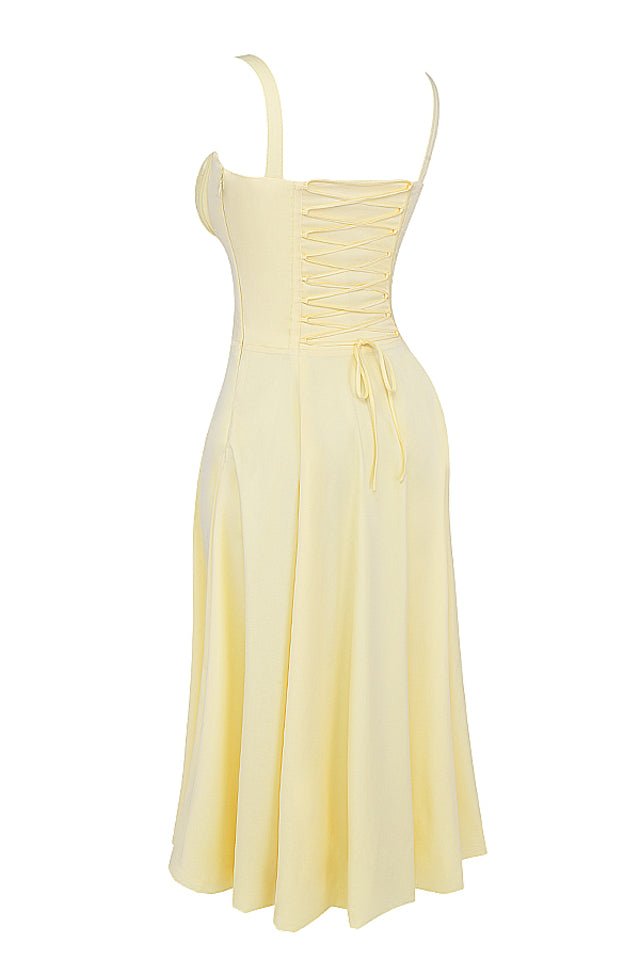 Melivya™ CARMEN BUTTERCUP  BUSTIER Dress