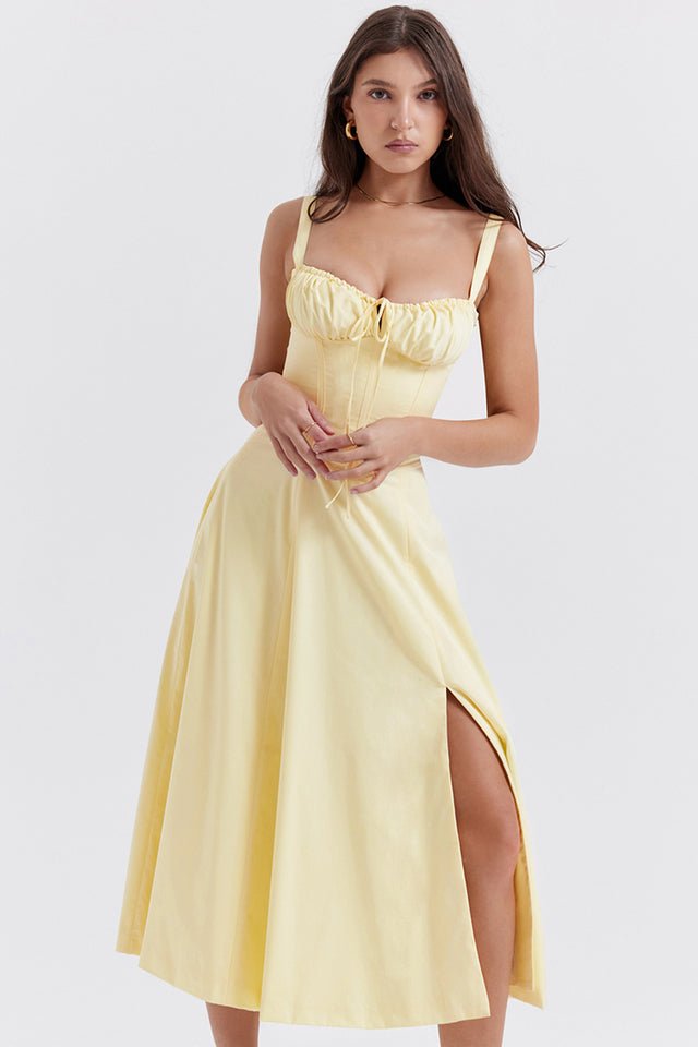 Melivya™ CARMEN BUTTERCUP  BUSTIER Dress
