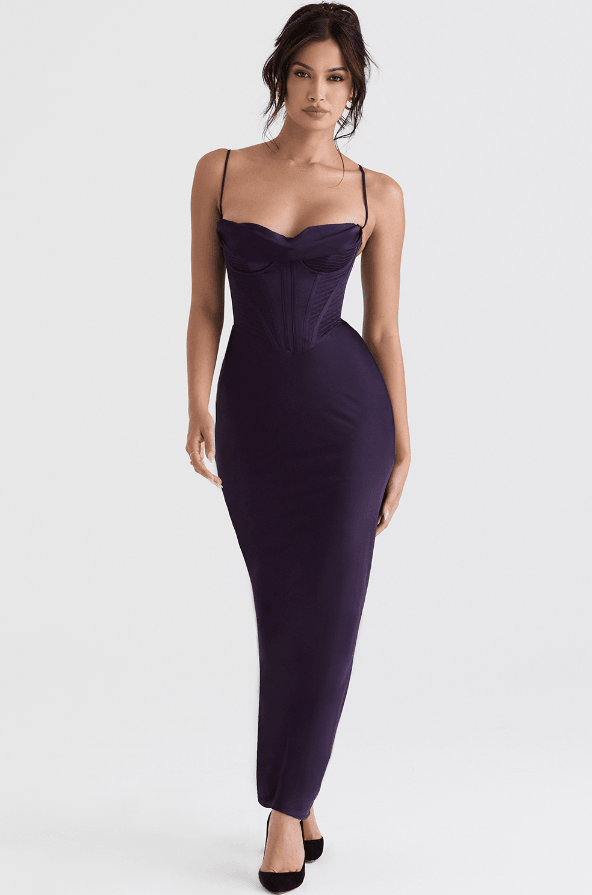 Melivya™ CHARMAINE NIGHT SHADE CORSET