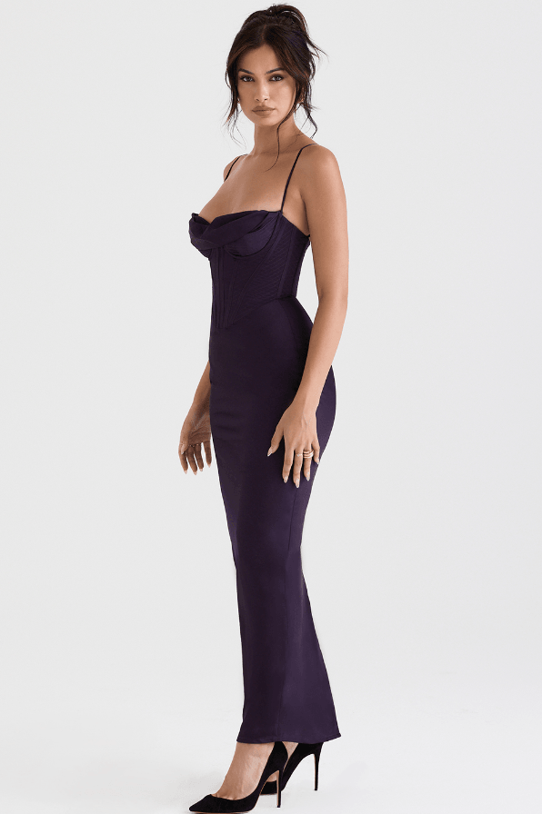 Melivya™ CHARMAINE NIGHT SHADE CORSET